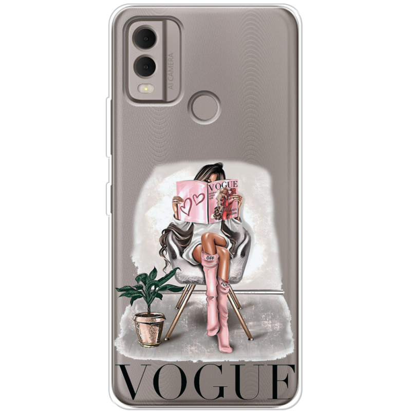 Прозрачный чехол BoxFace Nokia C22 VOGUE