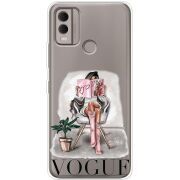 Прозрачный чехол BoxFace Nokia C22 VOGUE