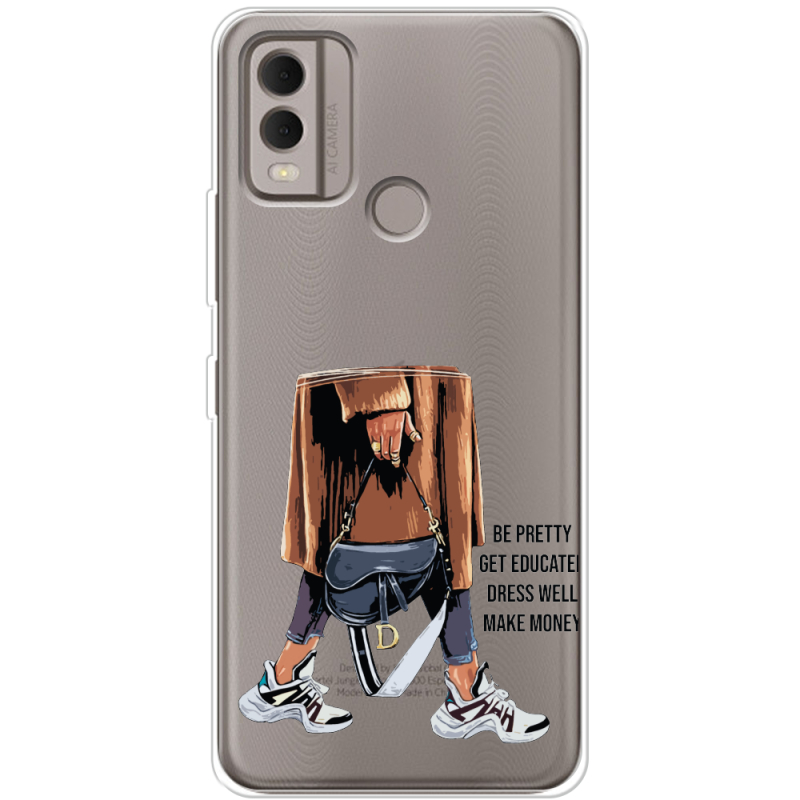 Прозрачный чехол BoxFace Nokia C22 Motivation