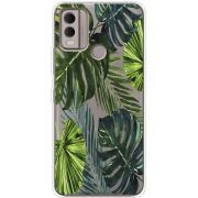 Прозрачный чехол BoxFace Nokia C22 Palm Tree