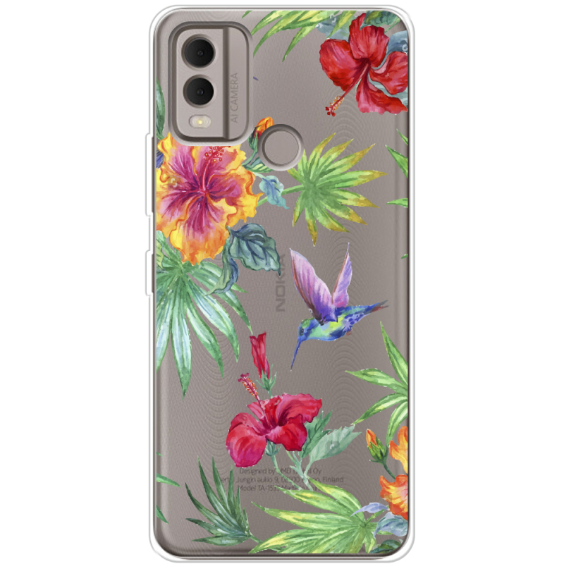 Прозрачный чехол BoxFace Nokia C22 Tropical