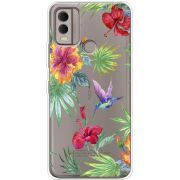 Прозрачный чехол BoxFace Nokia C22 Tropical