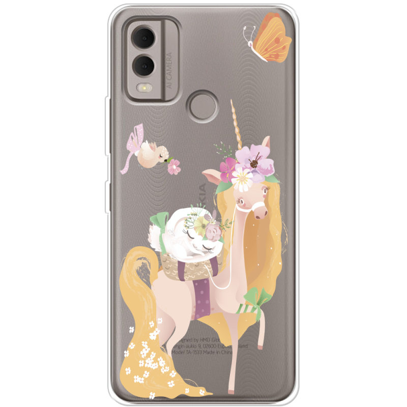 Прозрачный чехол BoxFace Nokia C22 Uni Blonde