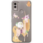 Прозрачный чехол BoxFace Nokia C22 Uni Blonde