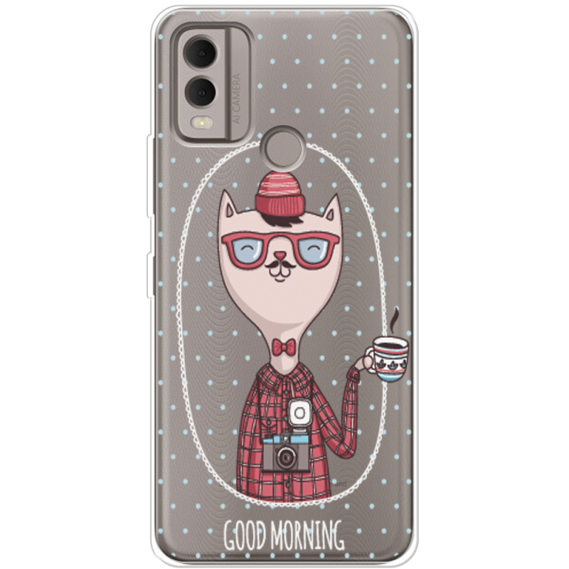Прозрачный чехол BoxFace Nokia C22 Good Morning