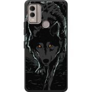 Черный чехол BoxFace Nokia C22 Wolf