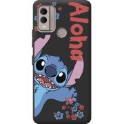 Черный чехол BoxFace Nokia C22 Гавайський друг Stich