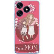 Чехол BoxFace Tecno Spark 10 GirlMom