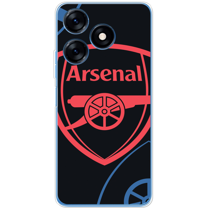 Чехол BoxFace Tecno Spark 10 Football Arsenal