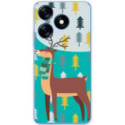 Чехол BoxFace Tecno Spark 10 Foresty Deer