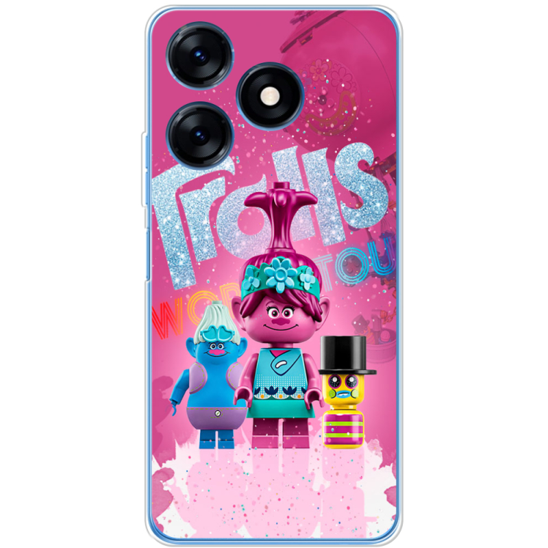 Чехол BoxFace Tecno Spark 10 Lego Trolls