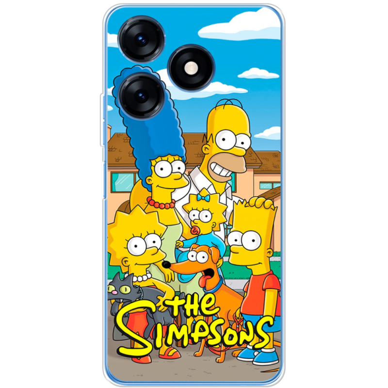 Чехол BoxFace Tecno Spark 10 The Simpsons