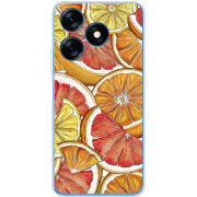 Чехол BoxFace Tecno Spark 10 Citrus Pattern