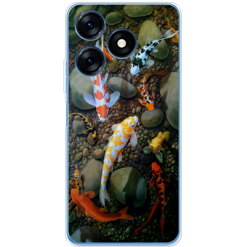 Чехол BoxFace Tecno Spark 10 Underwater Koi