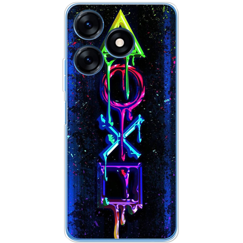 Чехол BoxFace Tecno Spark 10 Graffiti symbols