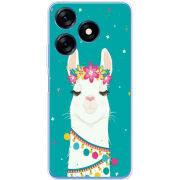 Чехол BoxFace Tecno Spark 10 Cold Llama