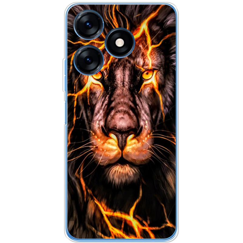 Чехол BoxFace Tecno Spark 10 Fire Lion