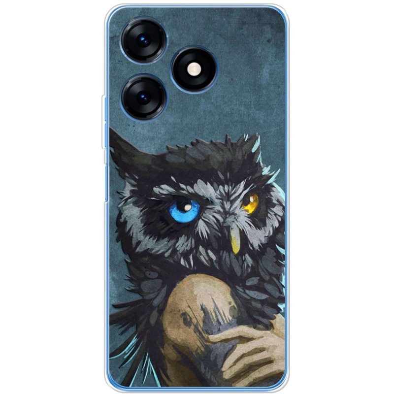 Чехол BoxFace Tecno Spark 10 Owl Woman