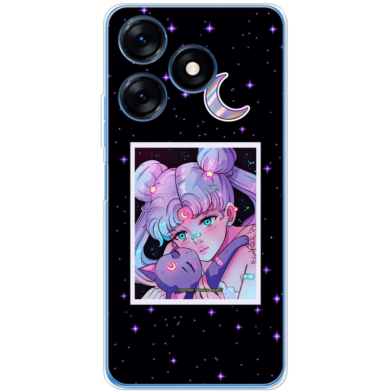 Чехол BoxFace Tecno Spark 10 Sailor Moon