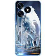 Чехол BoxFace Tecno Spark 10 White Horse