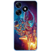 Чехол BoxFace Tecno Spark 10 Astronaut in Space