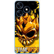 Чехол BoxFace Tecno Spark 10 StandOff 2 gold