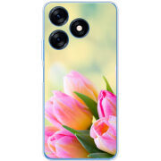 Чехол BoxFace Tecno Spark 10 Bouquet of Tulips