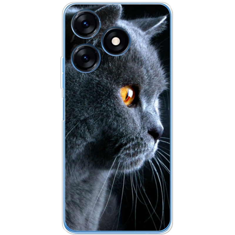 Чехол BoxFace Tecno Spark 10 English cat