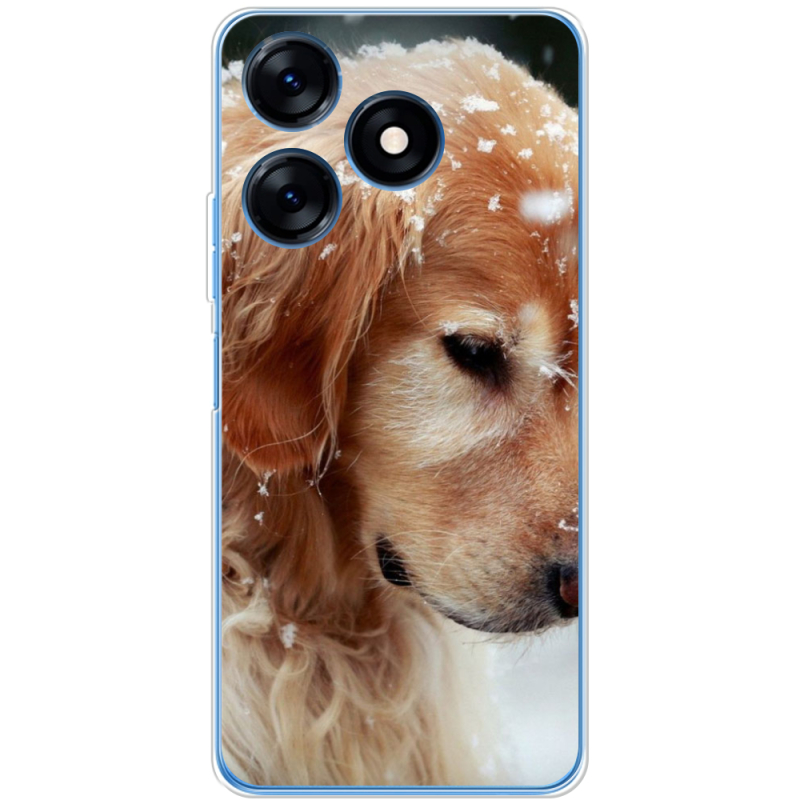 Чехол BoxFace Tecno Spark 10 Golden Retriever