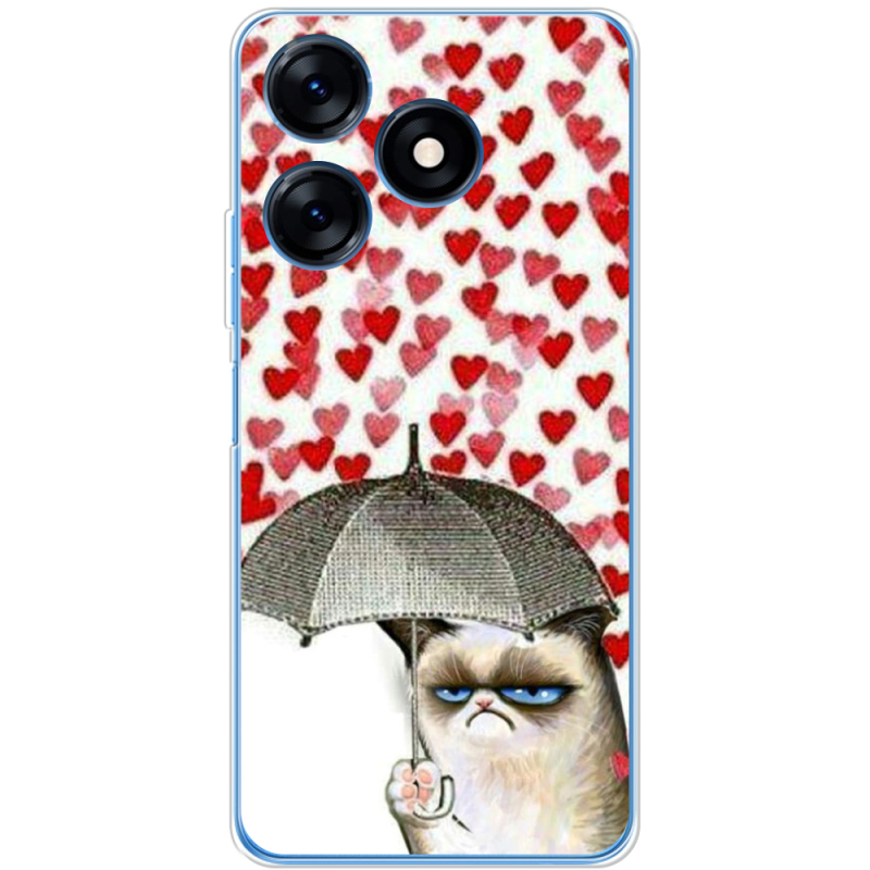 Чехол BoxFace Tecno Spark 10 Raining Hearts