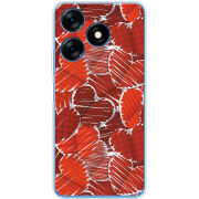 Чехол BoxFace Tecno Spark 10 Heart Strings