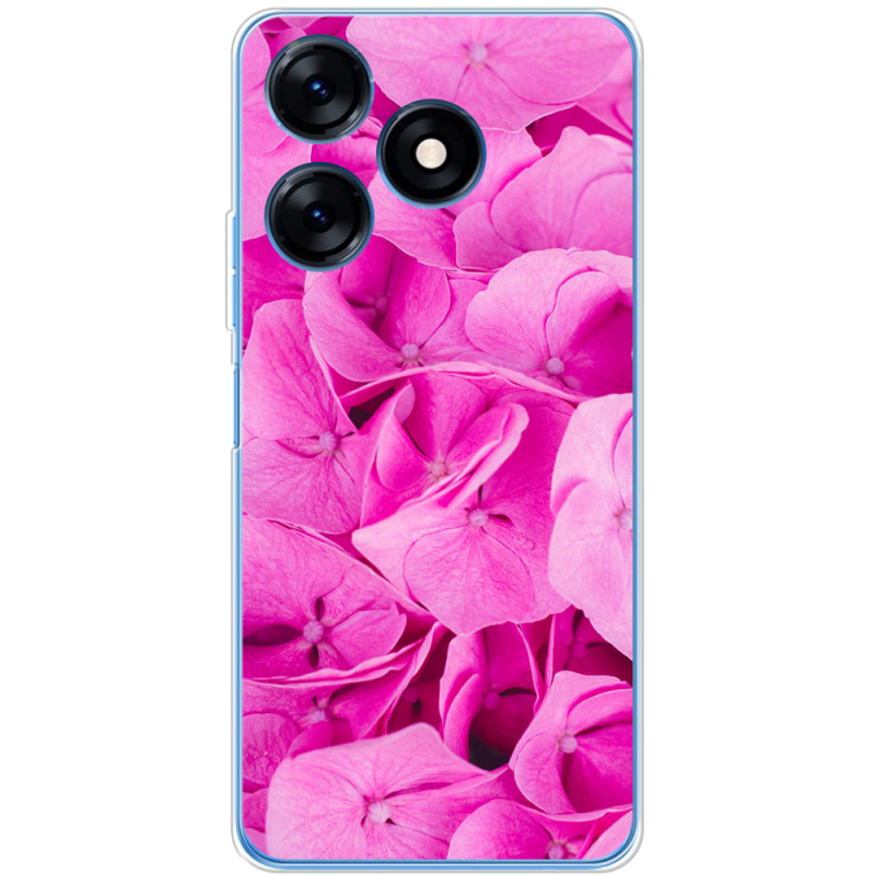 Чехол BoxFace Tecno Spark 10 Pink Flowers