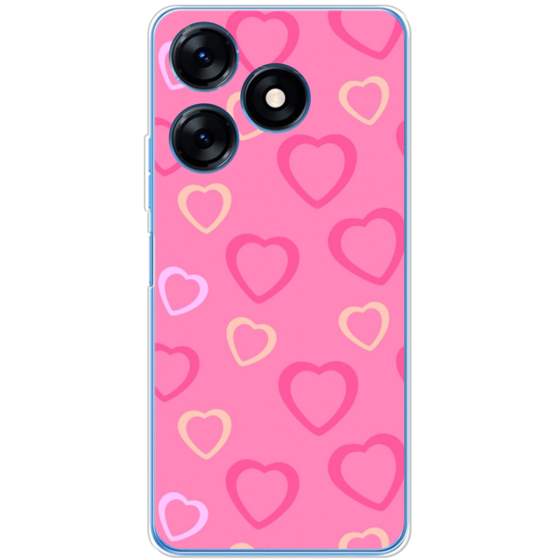 Чехол BoxFace Tecno Spark 10 Sugar Hearts