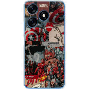 Чехол BoxFace Tecno Spark 10 Marvel Avengers