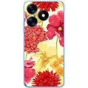 Чехол BoxFace Tecno Spark 10 Flower Bed