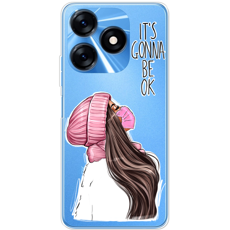 Прозрачный чехол BoxFace Tecno Spark 10 It's Gonna Be OK