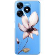 Прозрачный чехол BoxFace Tecno Spark 10 Magnolia