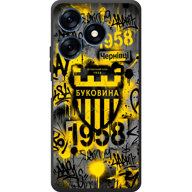 Черный чехол BoxFace Tecno Spark 10 