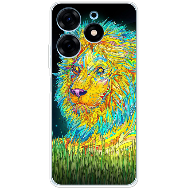 Чехол BoxFace Tecno Spark 10 Pro Moonlight Lion