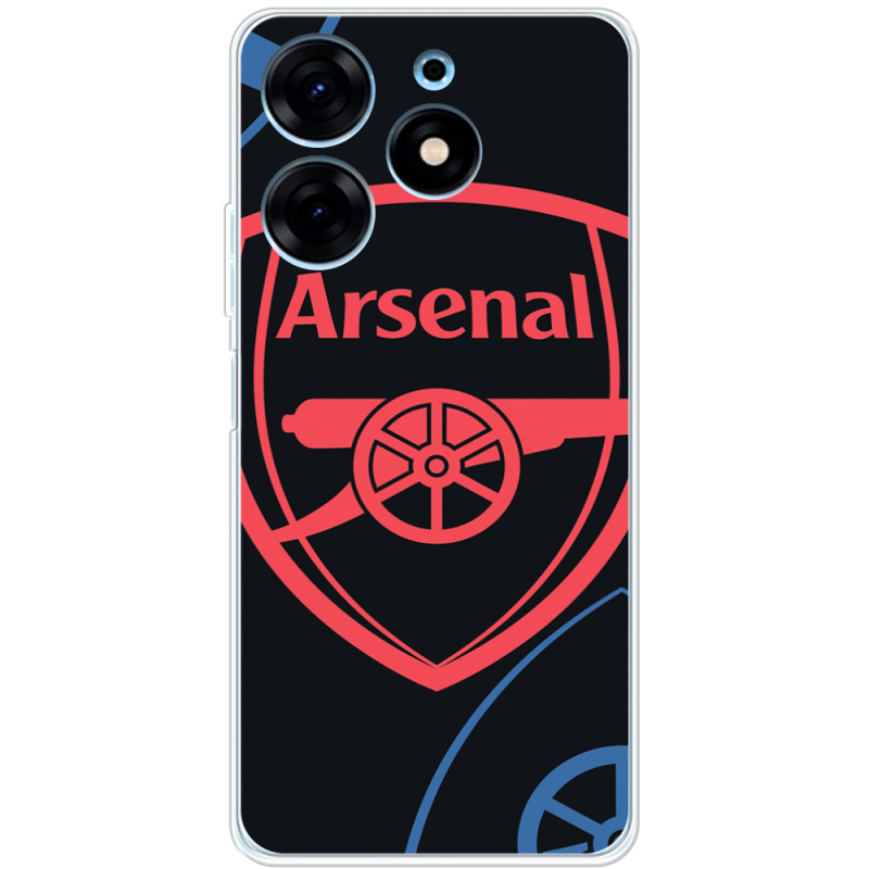 Чехол BoxFace Tecno Spark 10 Pro Football Arsenal