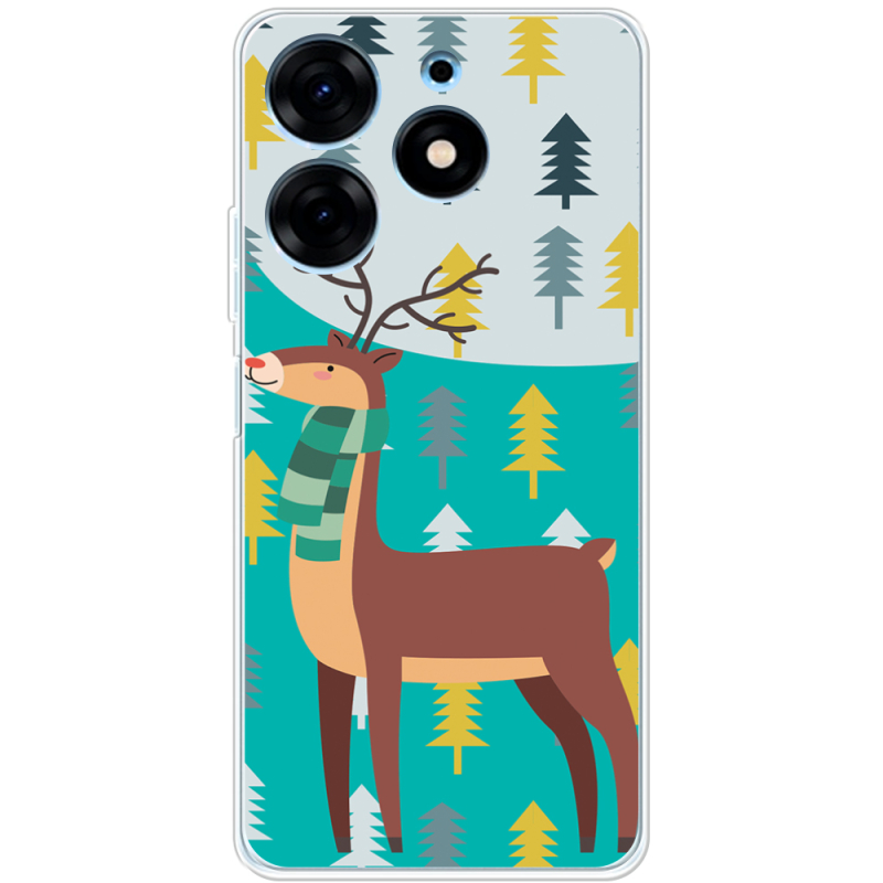 Чехол BoxFace Tecno Spark 10 Pro Foresty Deer