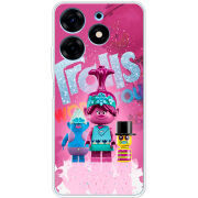 Чехол BoxFace Tecno Spark 10 Pro Lego Trolls