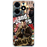 Чехол BoxFace Tecno Spark 10 Pro GTA 4