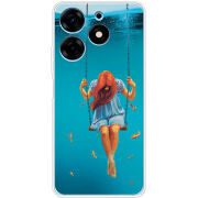 Чехол BoxFace Tecno Spark 10 Pro Girl In The Sea