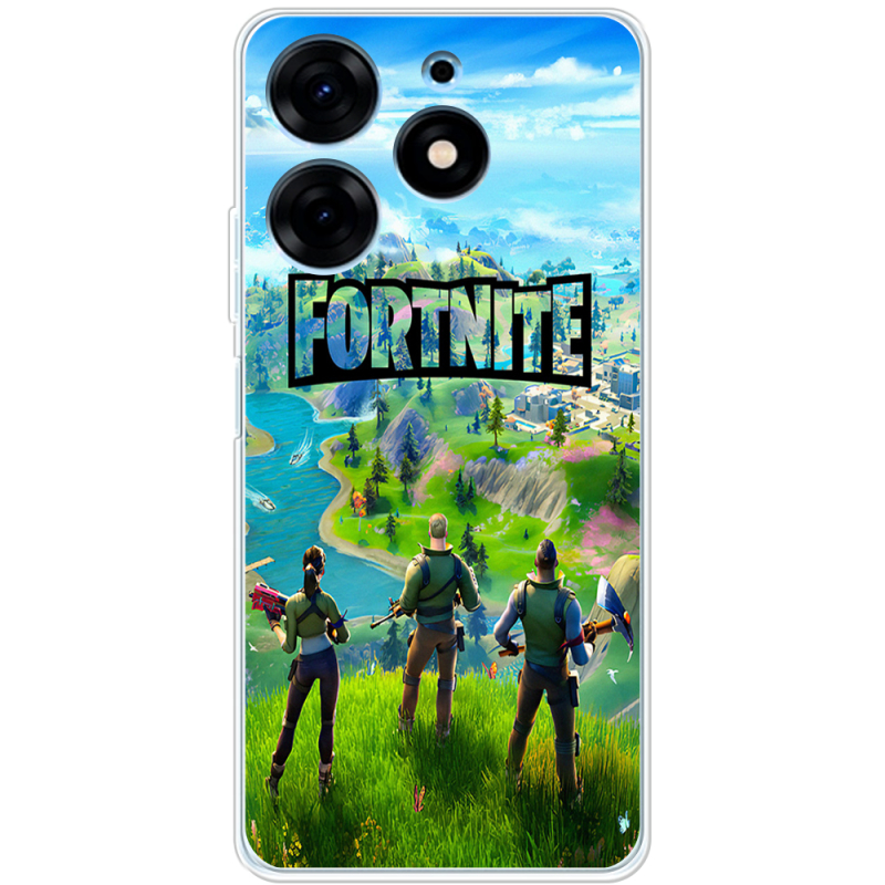 Чехол BoxFace Tecno Spark 10 Pro Fortnite