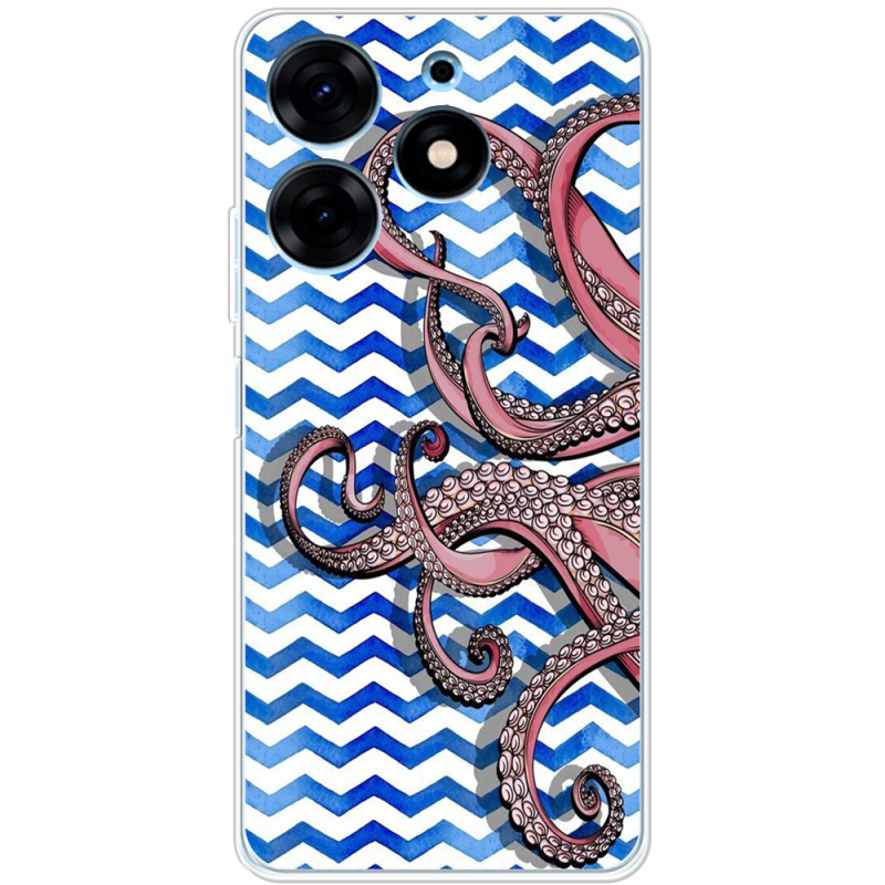 Чехол BoxFace Tecno Spark 10 Pro Sea Tentacles