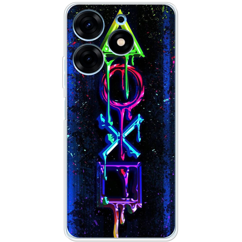 Чехол BoxFace Tecno Spark 10 Pro Graffiti symbols