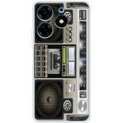 Чехол BoxFace Tecno Spark 10 Pro Old Boombox