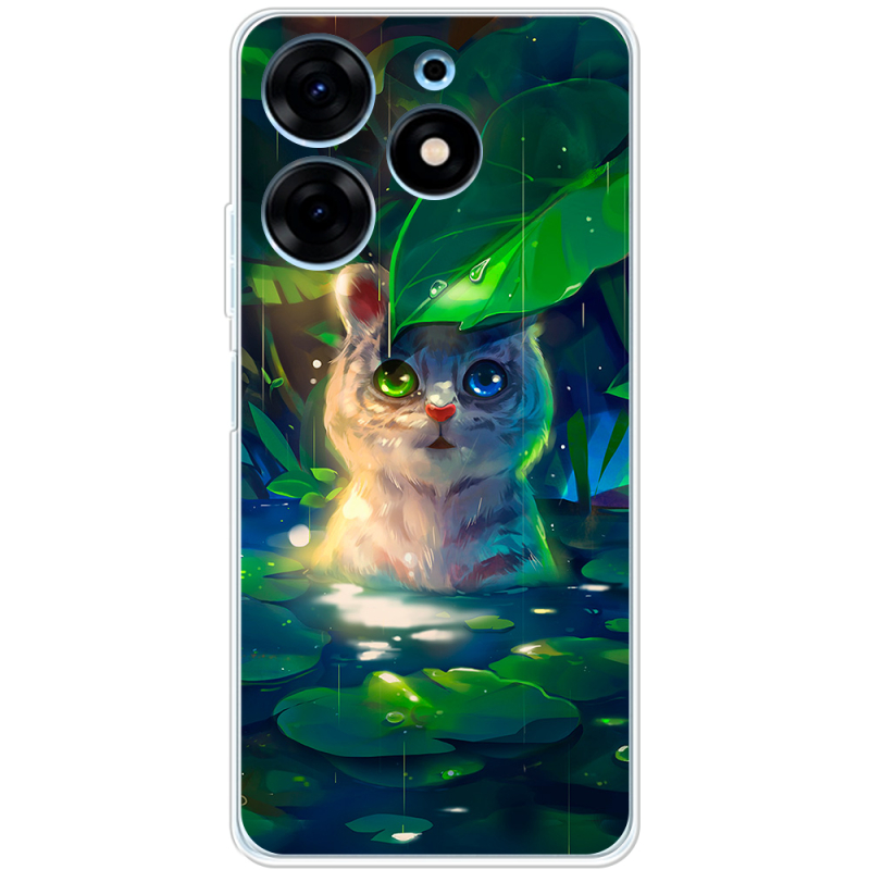 Чехол BoxFace Tecno Spark 10 Pro White Tiger Cub