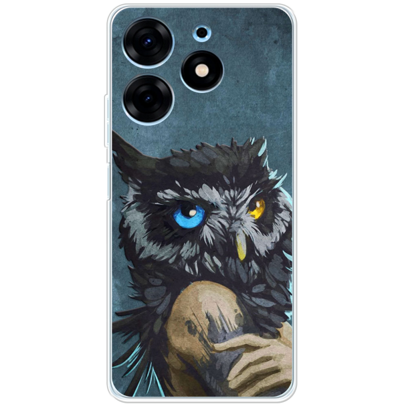 Чехол BoxFace Tecno Spark 10 Pro Owl Woman